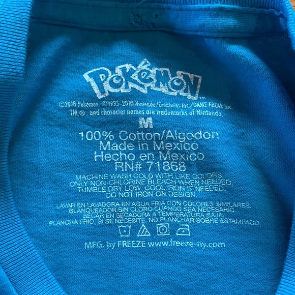 Pokémon Pikachu Short Sleeve Tee Shirt - Picture 3 of 4